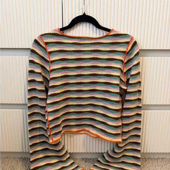 Gilded Intent Multicolor Striped Sweater - Picture 2 of 2
